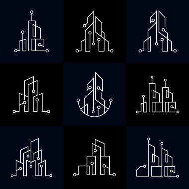 Teknoloji Binası Koleksiyon Logosu