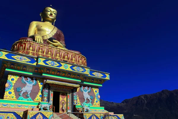 Célèbre Statue Géante Seigneur Bouddha Tawang Dans Arunachal Pradesh Nord — Photo
