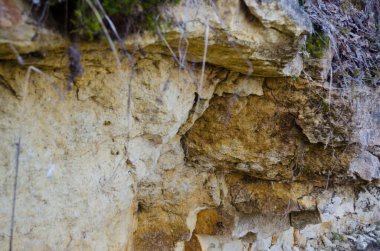 Taş duvar, mağara, kireç taşı dokusu