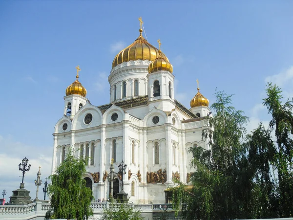 Храм Христа Спасителя Москве — стоковое фото