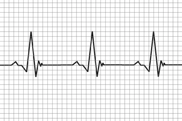 Heartbeat Simple Pulse Simple Simple Illustration Concept Stock Photo