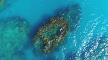 Bermuda hava plaj manzarası