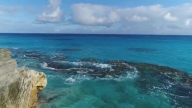 Bermuda hava plaj manzarası