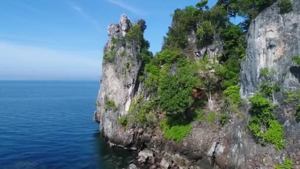 Letecké Záběry Thajska Similských Ostrovech — Stock video