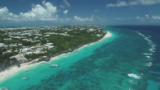 Aérienne Paysage Des Bermudes — Video