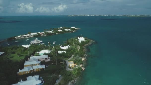 Bermuda Manzarası Havası — Stok video