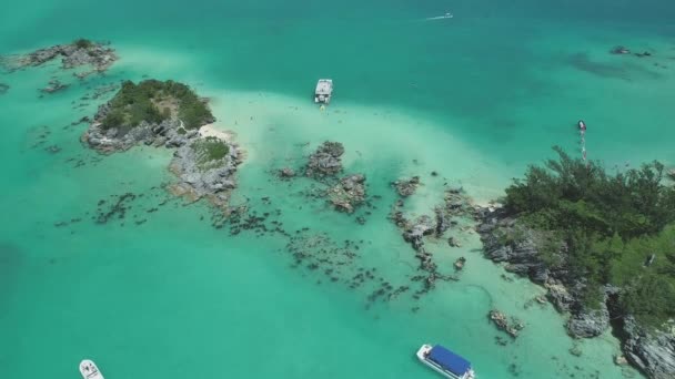 Aérea Del Paisaje Bermuda — Vídeos de Stock