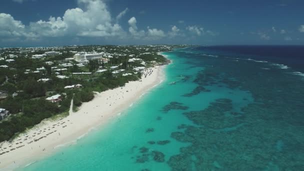 Anténa Bermudy Krajiny — Stock video
