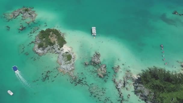 Aérea Del Paisaje Bermuda — Vídeos de Stock