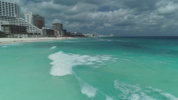 Cancun Mexico Légi Közlekedése — Stock videók