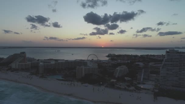 Antena Cancun México — Vídeo de Stock