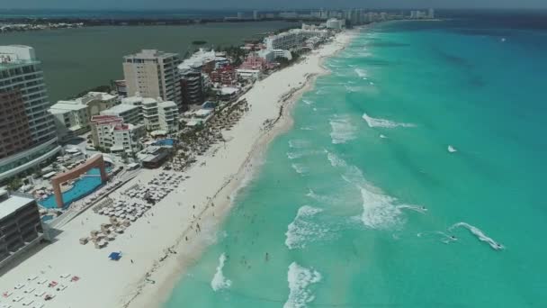 Cancun Mexico Anteni — Stok video