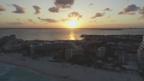 Antena Cancún México — Vídeos de Stock