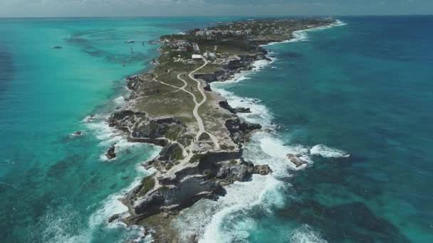 Cancun Mexico Légi Közlekedése — Stock videók