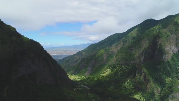 Hegyek Levegője Oahu Hawaii — Stock videók