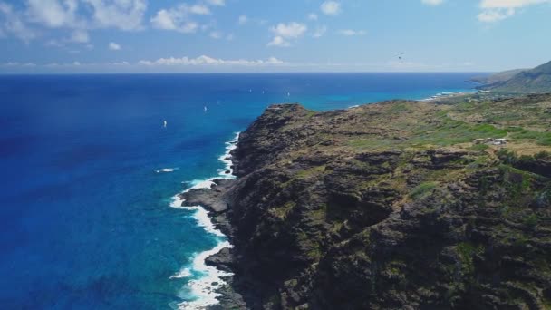 Aerial Oahu Hawaii — Stock Video