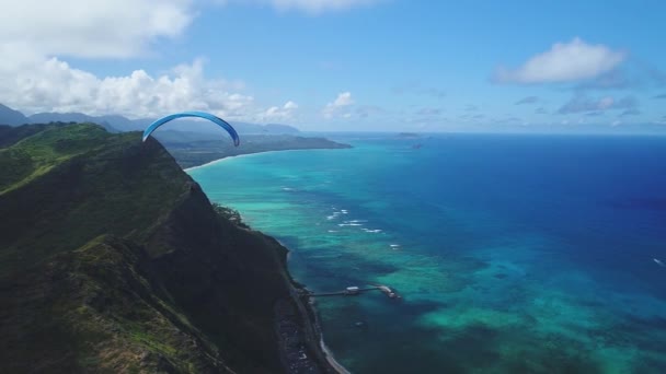 Antenne Parachutiste Oahu Hawaii — Video