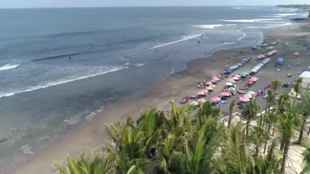巴里回响海滩风景 — 图库视频影像