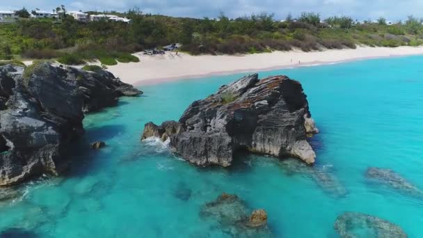 bermudes plage aérienne paysage 