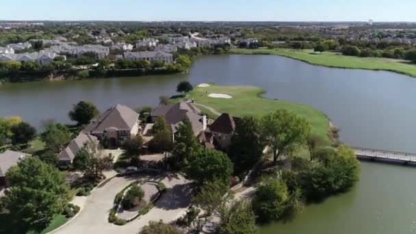 Forth Worth Golf Club Homes — Stock Video