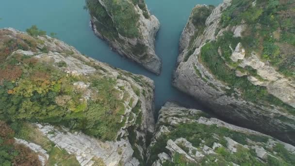 Corea Del Sur Ciudad Isla Aérea — Vídeo de stock