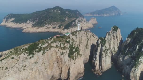 Южно Корейский Городской Воздушный Остров — стоковое видео