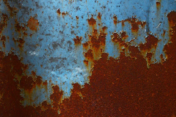 Rusty Metal Texture Background Interior Exterior Decoration Industrial Construction Concept — Stock Photo, Image