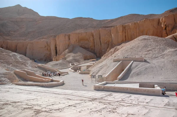Krallar Vadisi. Pharaons mezarlar.