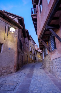 Albarakin, Teruel. Duvarlı ortaçağ şehri