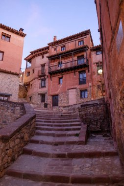 Albarakin, Teruel. Duvarlı ortaçağ şehri