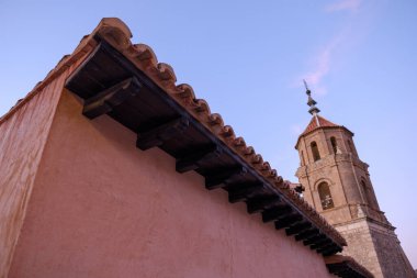 Albarakin, Teruel. Duvarlı ortaçağ şehri