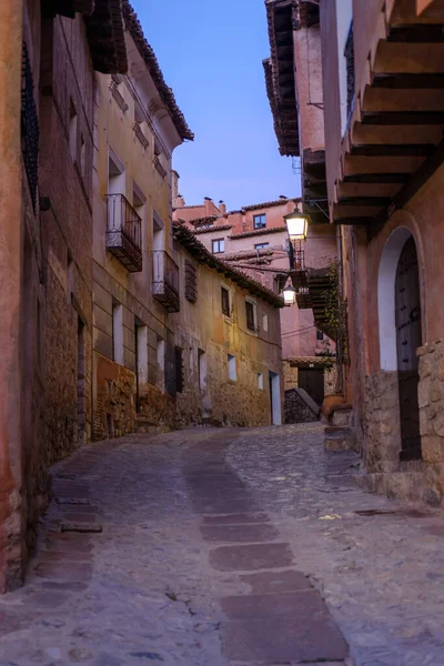 Albarakin, Teruel. Duvarlı ortaçağ şehri