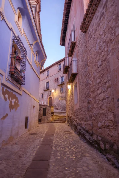 Albarakin, Teruel. Duvarlı ortaçağ şehri