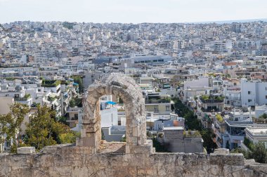 panoramik üst görünüm, athens