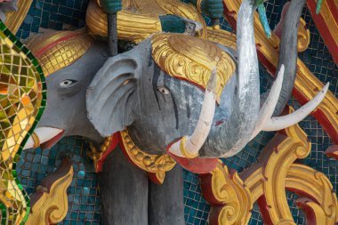 Chiang Mai 'deki Budist tapınağı. 