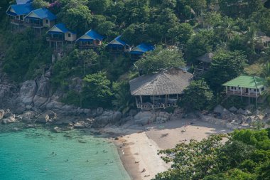 Yaz ve sahil, Tayland ve üst manzara