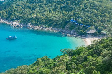 Tayland 'da bir tekne. 