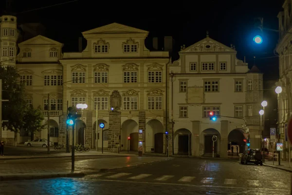 Архітектура Вулиця Прага — стокове фото