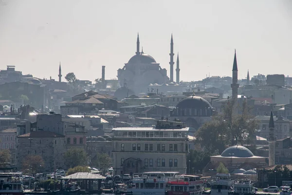 Panoramablick Und Architektur Von Istanbul Aus — Stockfoto