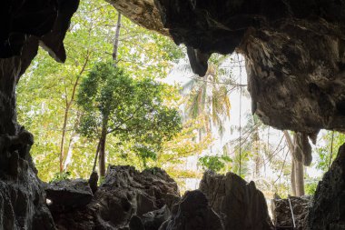 panoramik plaj manzarası, palawan, filipinler 