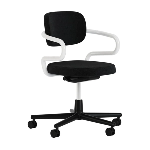 オフィスの椅子は 白い背景で隔離 レンダリング — ストック写真