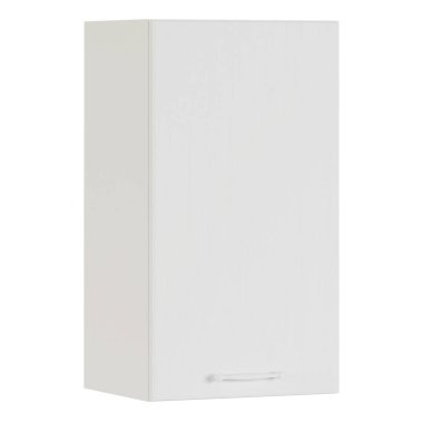 Modül mobilyalar. Mobilyalar ve mutfak ekipmanları beyaz arka planda izole edilmiş. 3d oluşturma. 