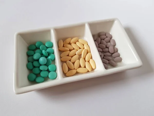 Pills and vitamins for the people health