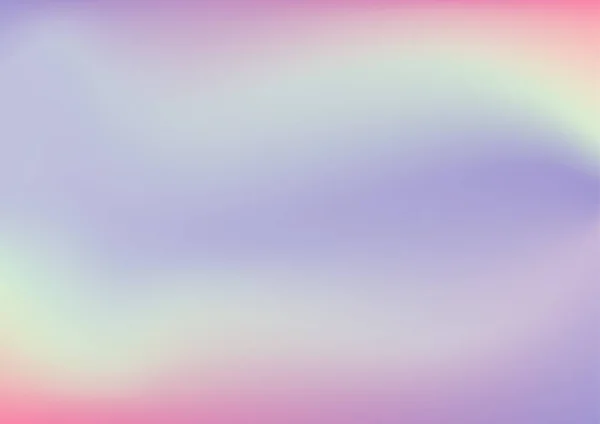 ホログラフィック箔 パステルグラデーション抽象的な背景 ベクターイラスト — ストックベクタ