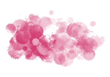 vektör pembe leke bileşimi