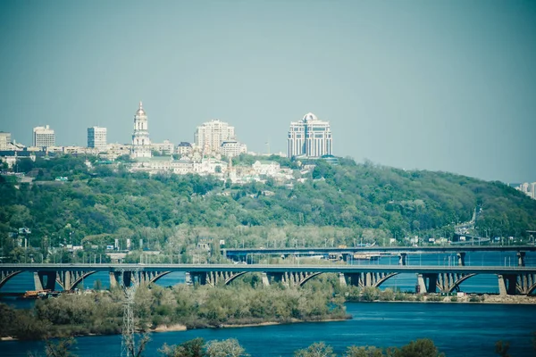 Vista Ciudad Río — Foto de Stock