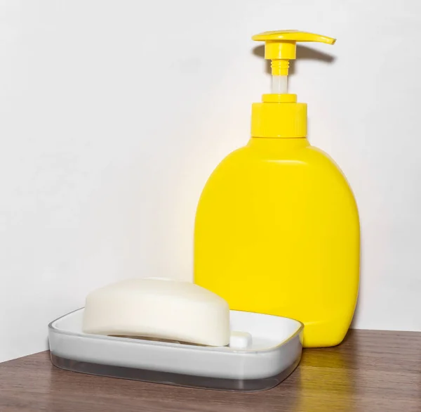 Jabón Antiséptico Productos Higiene Jabón Líquido — Foto de Stock