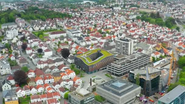 Vuelo Sobre Museo Fram Noruega — Vídeo de stock