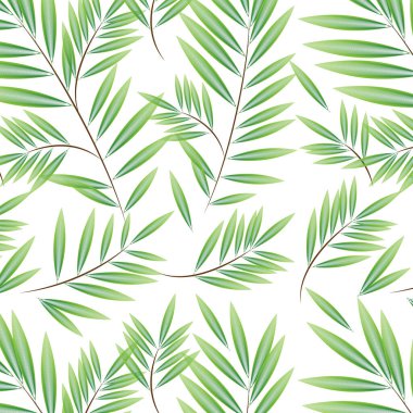 söğüt dalları kolaj deseni