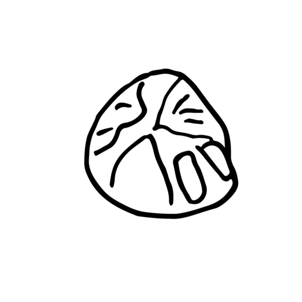Savoureux Maïs Soufflé Isolé Sur Fond Blanc Illustration Vectorielle Simple — Image vectorielle